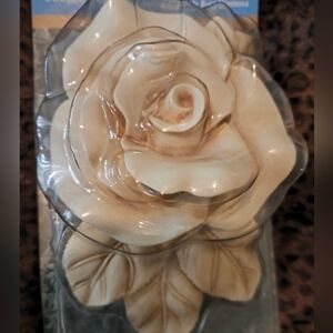 Elegant Rose Curtain Sconce - NEW In Package